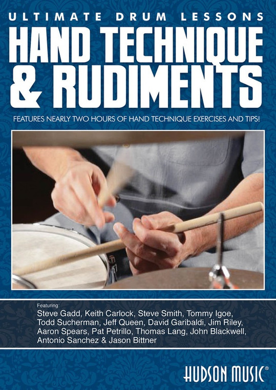 Hand Technique & Rudiments Ultimate Drum Dvd