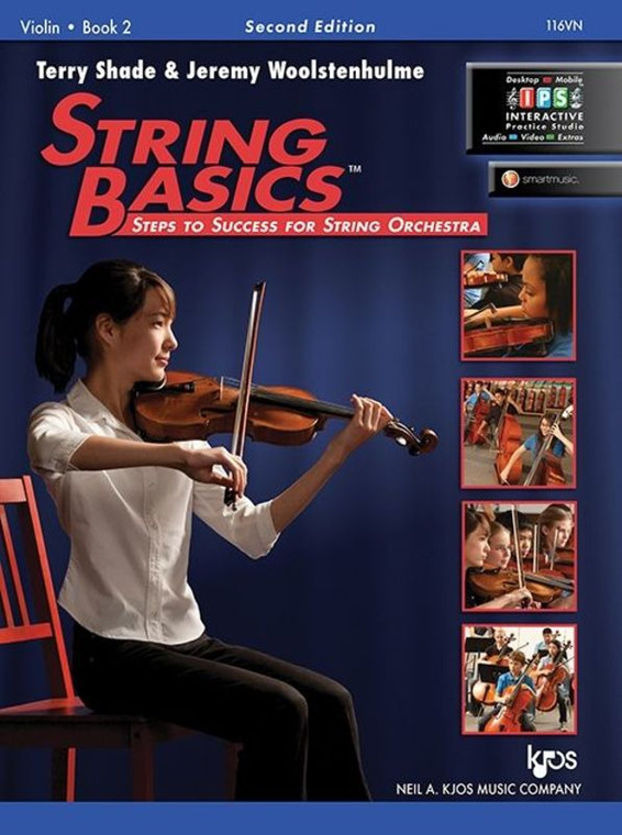 String Basics Violin Bk 2 Bk/Olm
