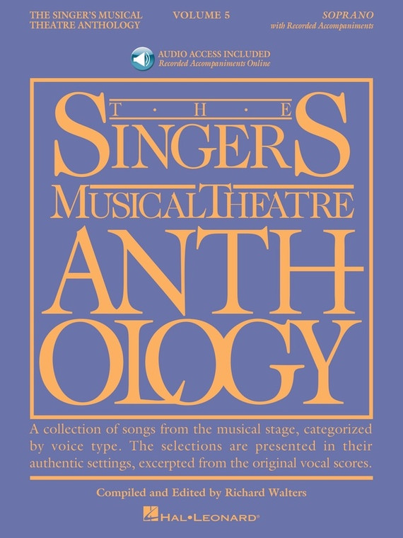 Hal Leonard Singers Musical Theatre Anth V5 Sop Bk/Ola