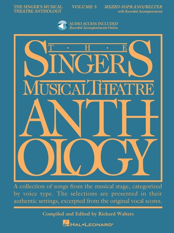 Hal Leonard Singers Musical Theatre Anth V5 Mez Sop Bk/Ola