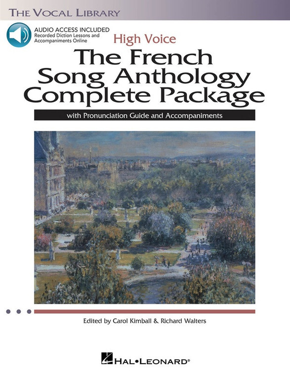 Hal Leonard French Song Anthology Complete Package High Bk/Ola