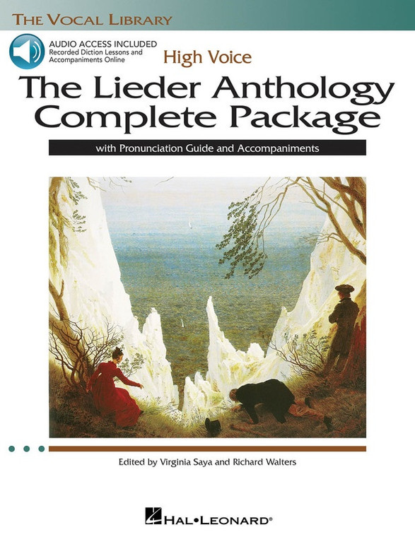 Hal Leonard Lieder Anthology Complete Bk/5 Cds High Voice