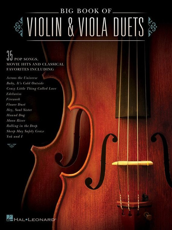 Hal Leonard Big Book Of Violin & Viola Duets
