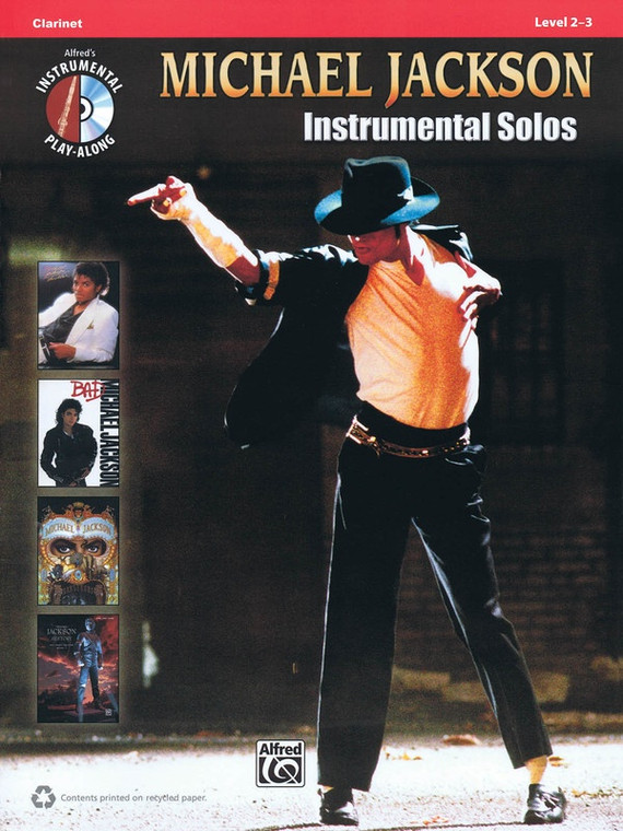 Hal Leonard Michael Jackson Instrumental Solos Clarinet