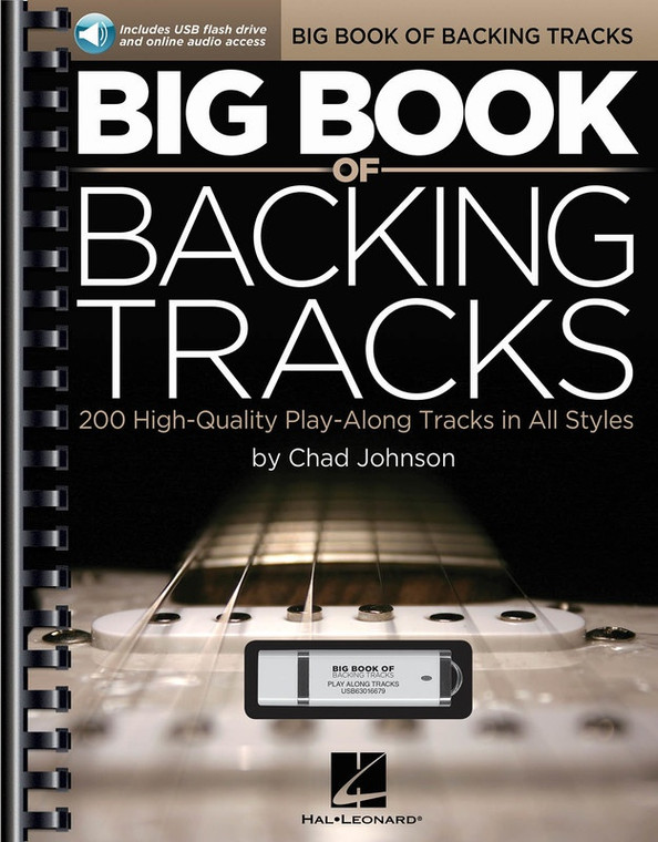 Hal Leonard Big Book Of Backing Tracks 200 High Quality Play Along Tracks In All Styles