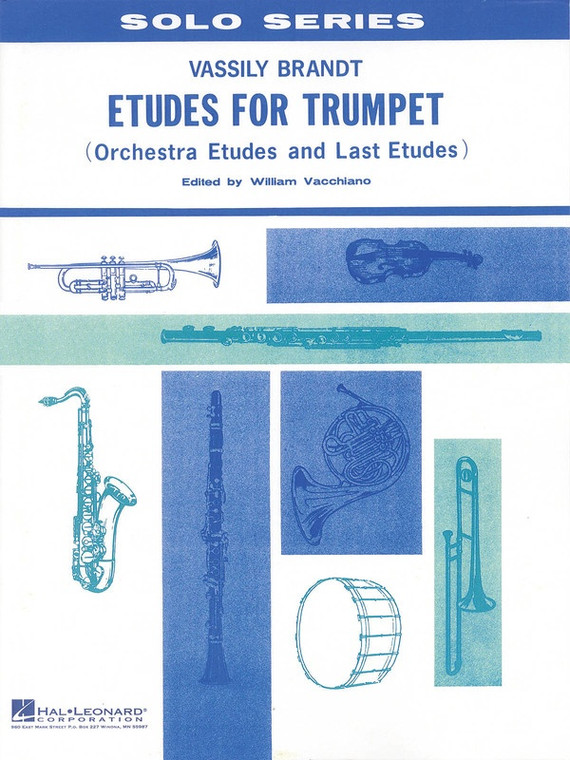 Hal Leonard Etudes For Trumpet Orchestra Etudes And Last Etudes