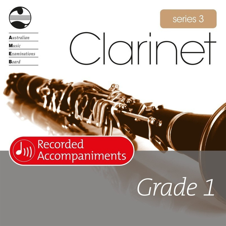 Ameb Clarinet Grade 1 Series 3 Recorded Accomp Cd