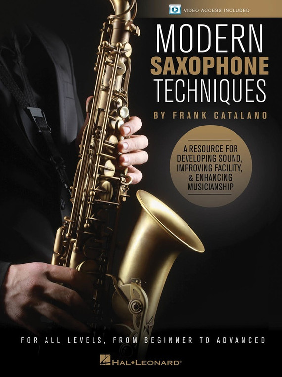 Hal Leonard Modern Saxophone Techniques Bk/Olv