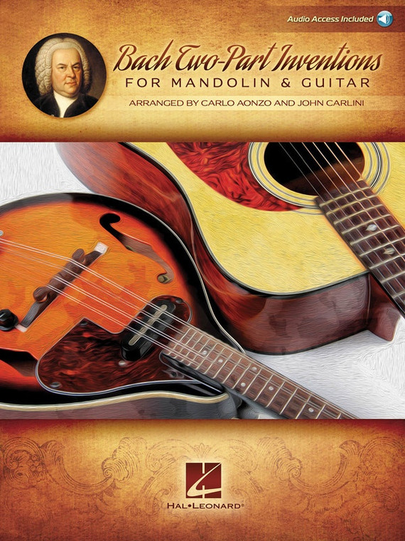 Hal Leonard Two Inventions For Mandolin & Guitar Bk/Ola