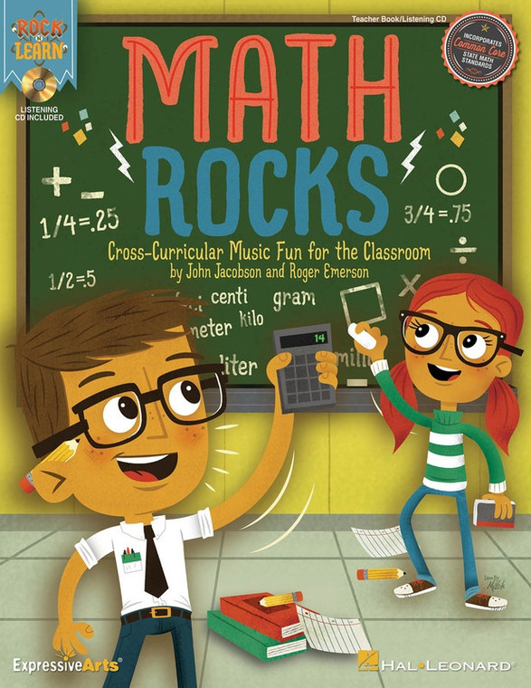 Hal Leonard Math Rocks Bk/Cd