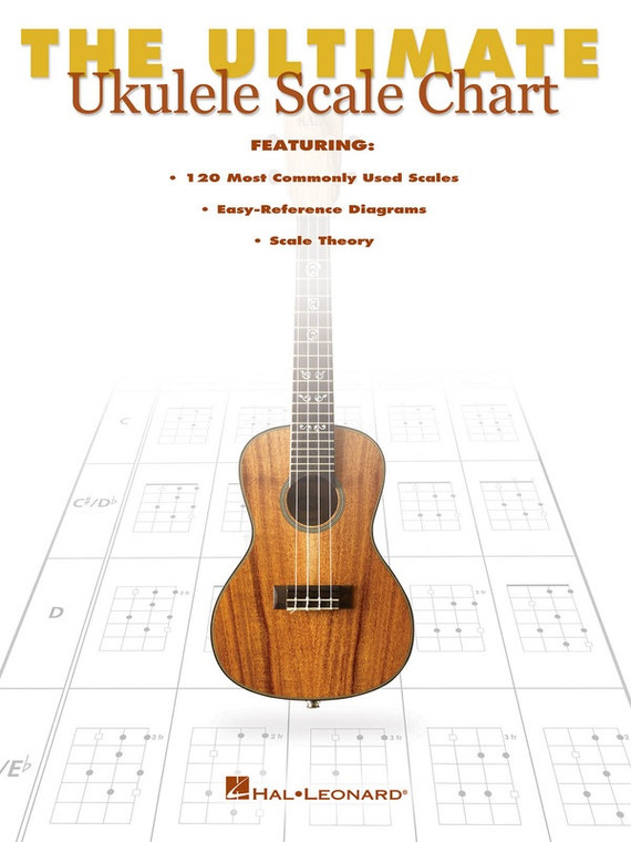 Hal Leonard The Ultimate Ukulele Scale Chart