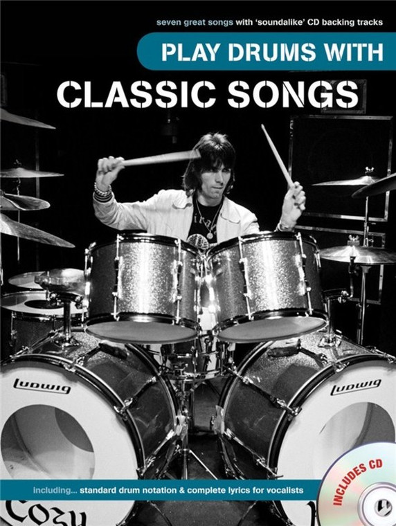 Play Drums With Classic Songs Bk/Cd