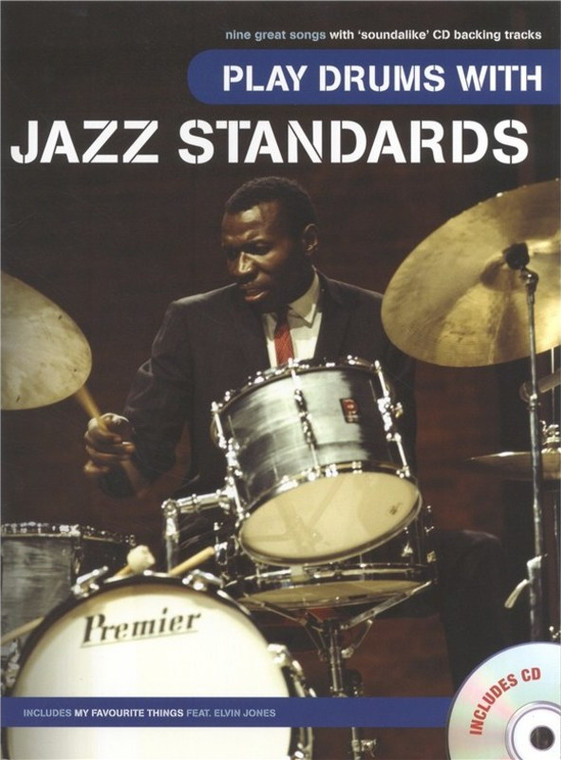 Play Drums With Jazz Standards Bk/Cd