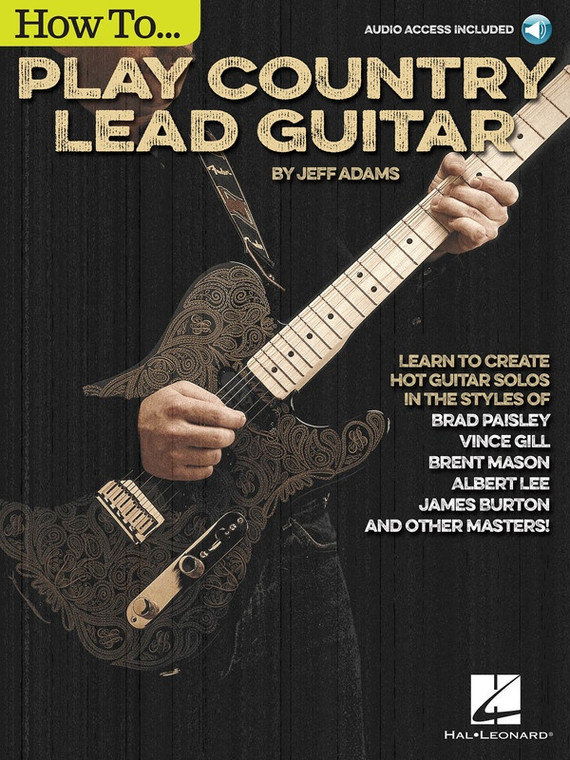 Hal Leonard How To Play Country Lead Guitar Bk/Ola