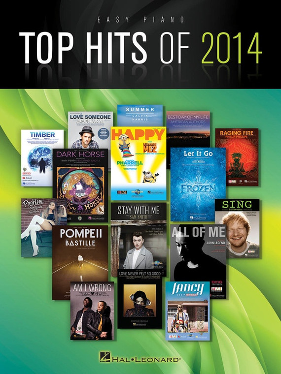 Hal Leonard Top Hits Of 2014 Easy Piano