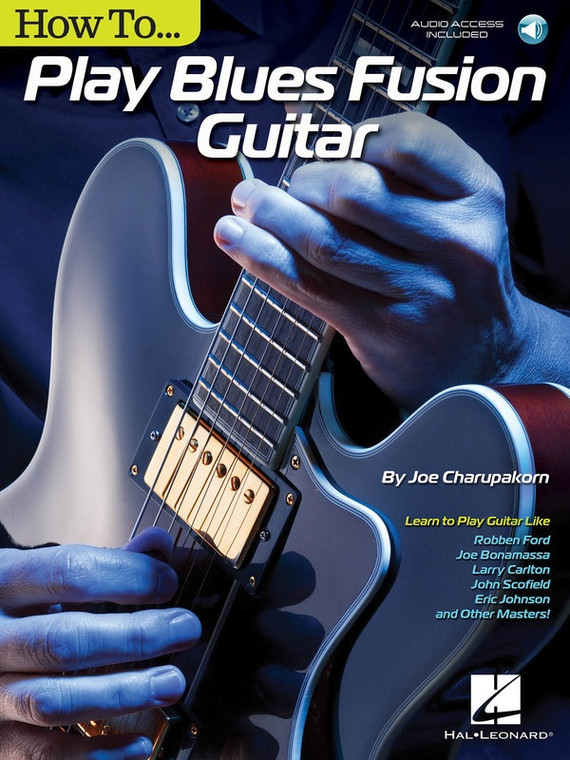 Hal Leonard How To Play Blues Fusion Guitar Bk/Ola