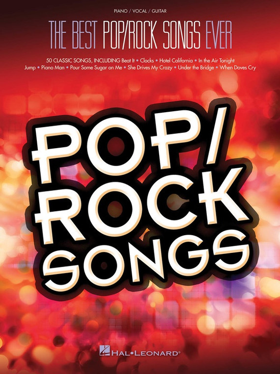 Hal Leonard Best Pop/Rock Songs Ever Pvg
