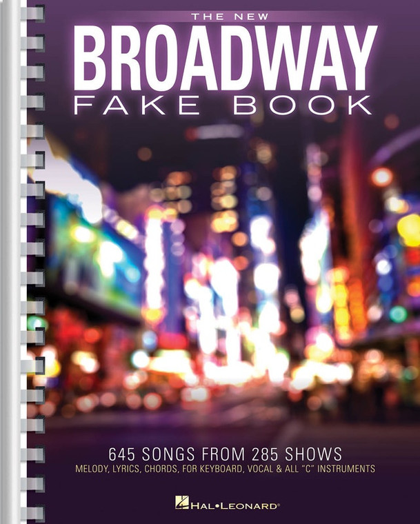 Hal Leonard The New Broadway Fake Book 645 Songs From 285 Shows