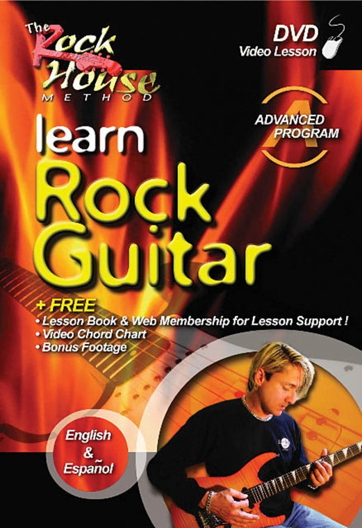 Learn Rock Guitar Advanced Dvd