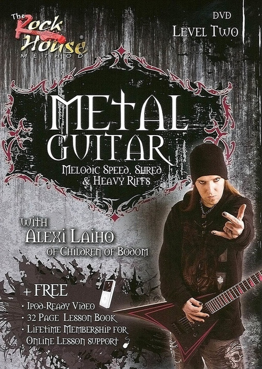 Metal Guitar Melodic Speed Shred Riffs Lvl 2 Dvd