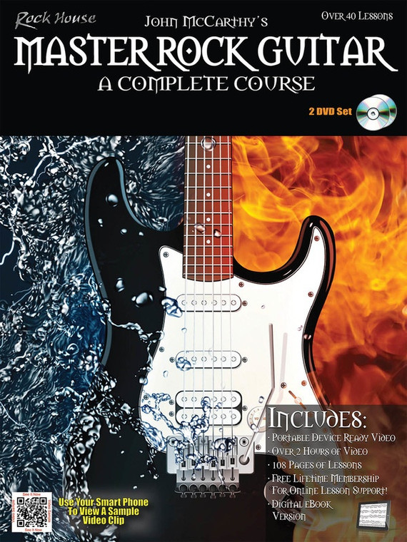 Master Rock Guitar Complete Course Bk/3 Dvd