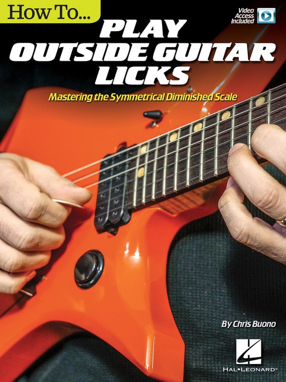 Hal Leonard How To Play Outside Guitar Licks Bk/Olv