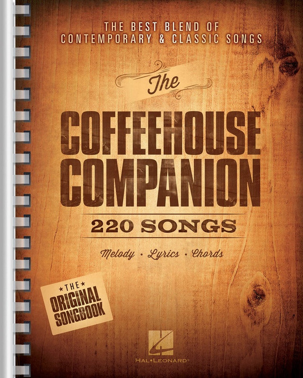Hal Leonard The Coffeehouse Companion The Best Blend Of Contemporary & Classic Songs 9x12 Edition