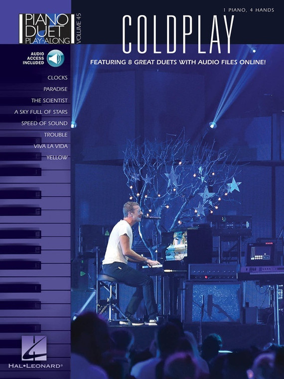 Hal Leonard Coldplay Piano Duet Playalong V46 Bk/Ola