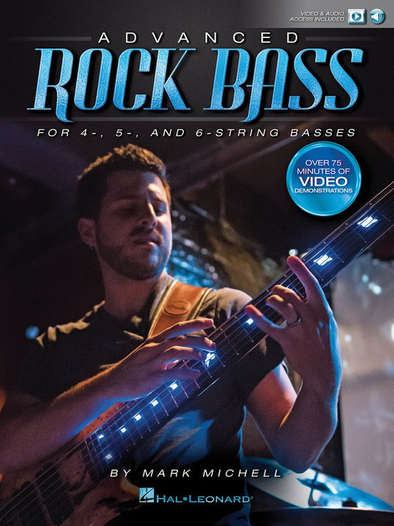 Hal Leonard Advanced Rock Bass Bk/Ola