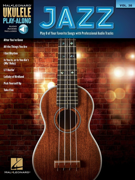 Hal Leonard Jazz Ukulele Play Along Volume 38