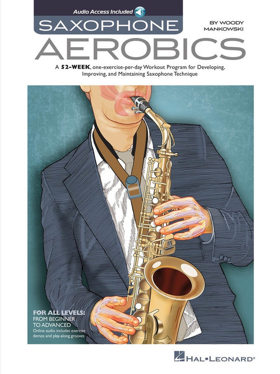Hal Leonard Saxophone Aerobics Bk/Ola