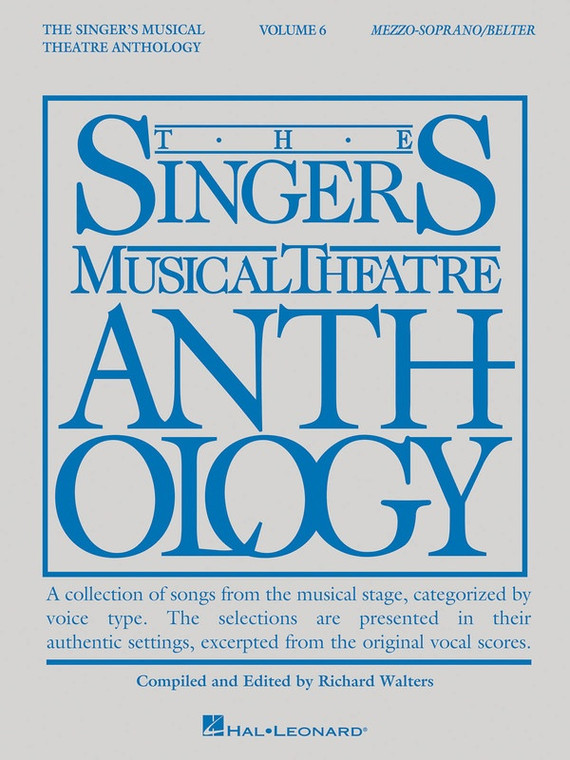 Hal Leonard The Singer's Musical Theatre Anthology Volume 6 Mezzo Soprano/Belter Book Only