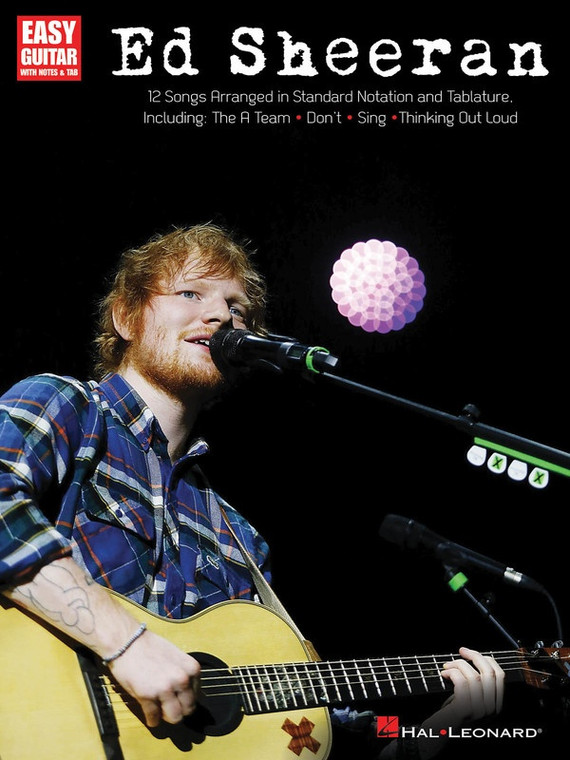 Hal Leonard Ed Sheeran For Easy Guitar Easy Guitar With Notes & Tab