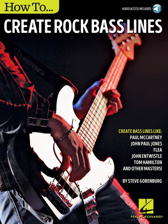 Hal Leonard How To Create Rock Bass Lines Bk/Ola