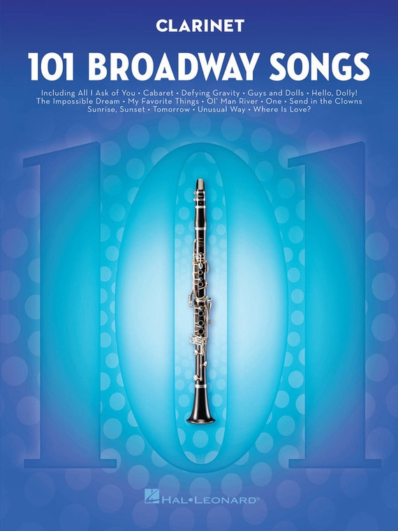 Hal Leonard 101 Broadway Songs For Clarinet