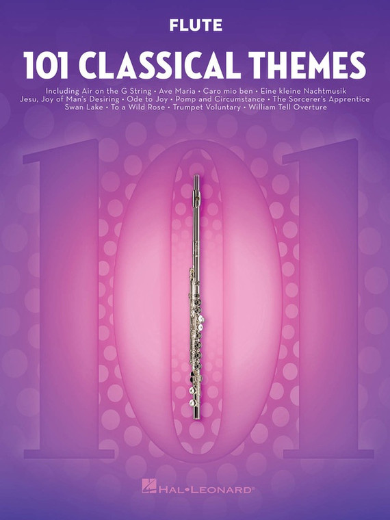 Hal Leonard 101 Classical Themes For Flute