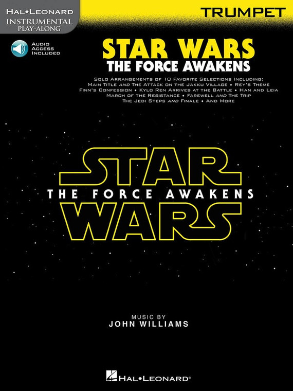 Hal Leonard Star Wars Force Awakens Trumpet Bk/Ola