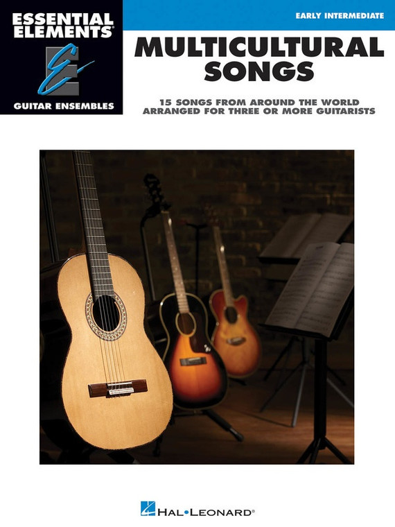 Hal Leonard Multicultural Songs Essential Elements Guitar Ensembles Early Intermediate