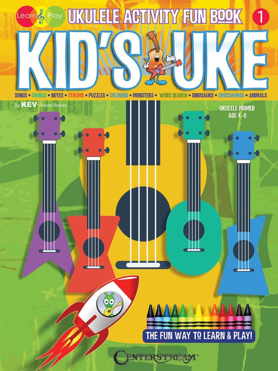 KIDS UKE - UKULELE ACTIVITY FUN BOOK