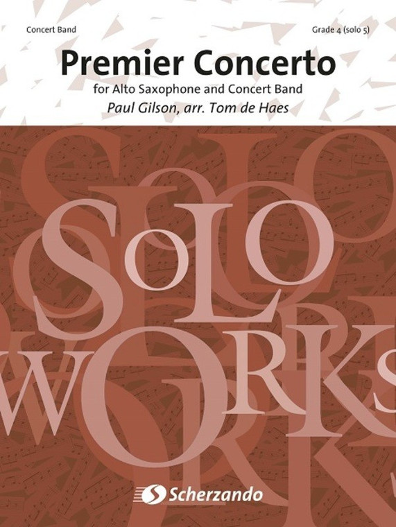 Premier Concerto Alto Sax & Cb4 Sc/Pts
