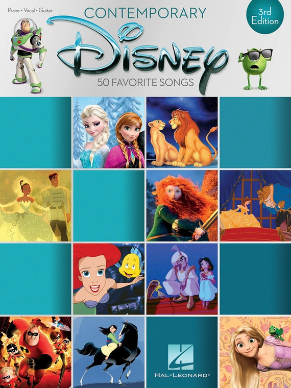 Hal Leonard Contemporary Disney 50 Favorite Songs 3 Rd Edition