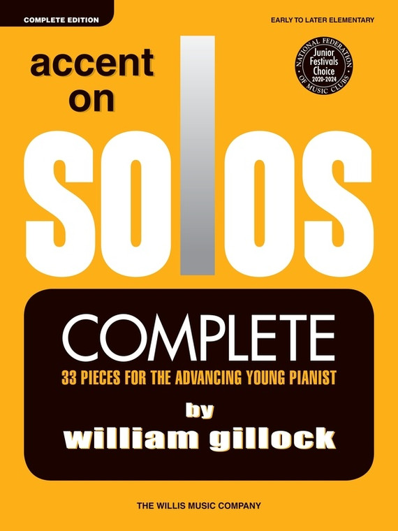 Gillock Accent On Solos Complete