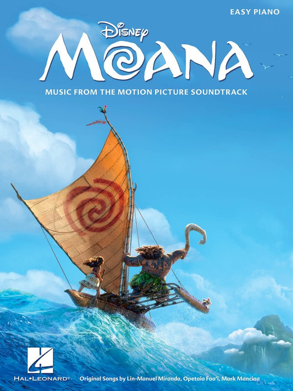 Hal Leonard Moana Movie Soundtrack Easy Piano