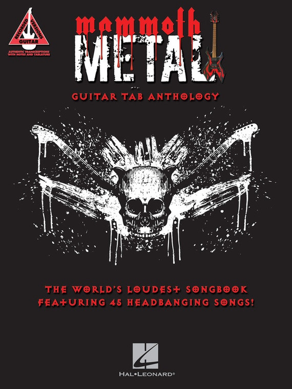 Hal Leonard Mammoth Metal Guitar Tab Anthology