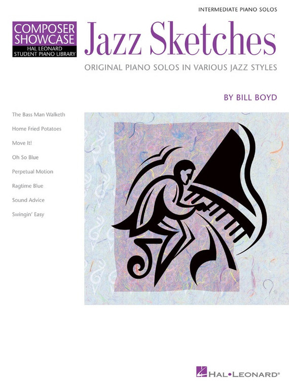 Hal Leonard Jazz Sketches Original Piano Solos In Various Jazz Styles