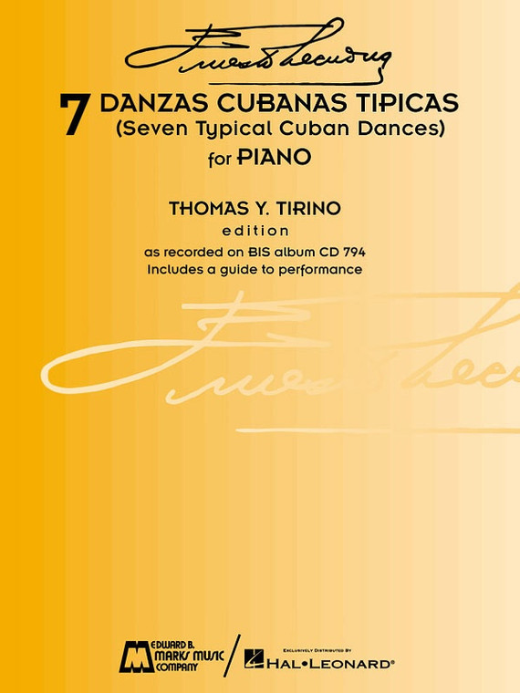 7 Danzas Cubanas Tipicas Typical Dances Pno