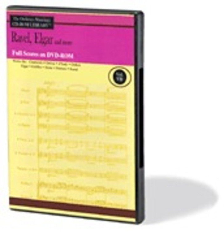 Hal Leonard Ravel, Elgar And More Volume 7 The Orchestra Musician's Cd Rom Library Full Scores On Dvd Rom