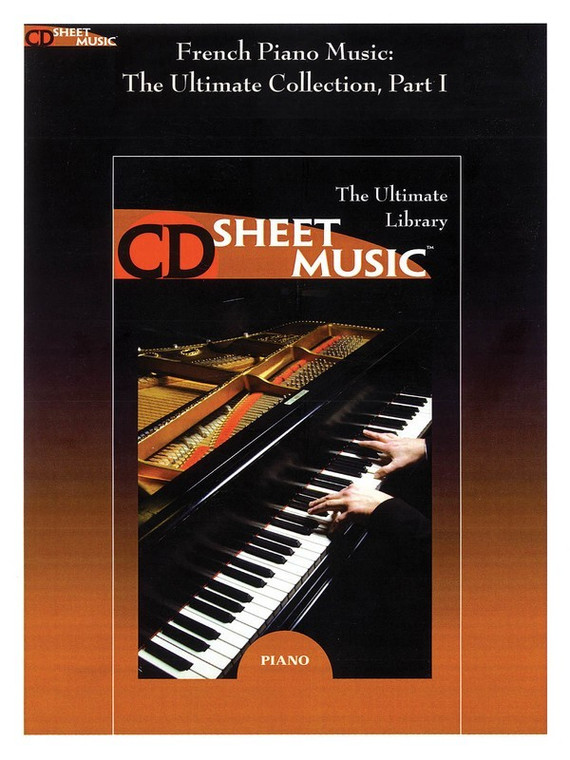 French Piano Music Ultimate Collection Cdr Sheet