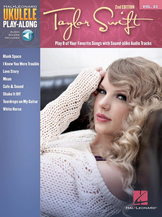 Hal Leonard Taylor Swift Ukulele Playalong V23 Bk/Ola