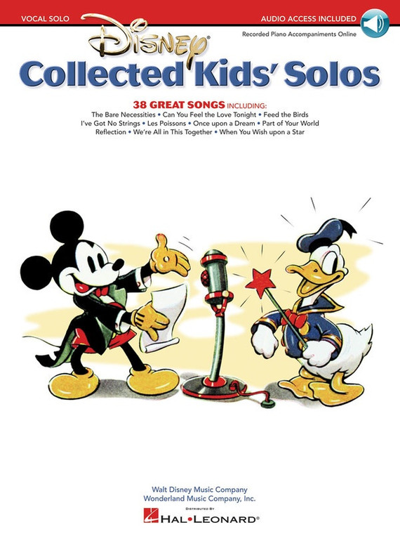 Hal Leonard Disney Collected Kids Solos Bk/Ola